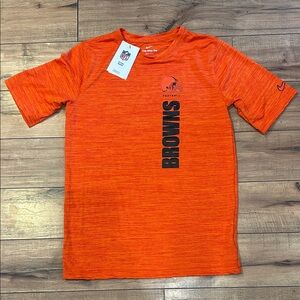 Nike Kids Cleveland Browns Orange Browns Short Sleeve Tee